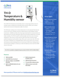 CORIS TH-D temperature and humidity sensor