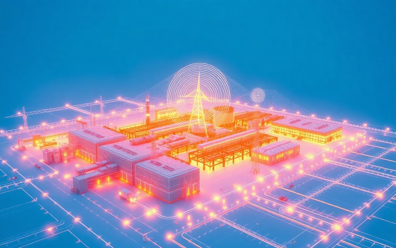 Wireless signal coverage across a facility